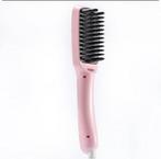 Hair Straightener Brush Ionisch Roze, Verzenden, Nieuw