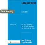 Loonheffingen 2017 9789013141238 J.P.E de Kock, Boeken, Verzenden, Zo goed als nieuw, J.P.E de Kock