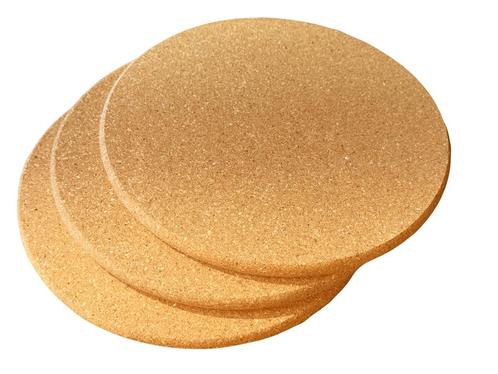 Kurkplaat om te knutselen (20 cm diameter, 1 cm dikte), Doe-het-zelf en Verbouw, Gereedschap | Handgereedschap, Nieuw, Ophalen of Verzenden