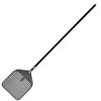 HCB Pizzaschep - geperforeerd blad - 188 cm - geanodiseerd, Verzenden