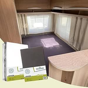 Textielpakket Frans bed - 1 hoeslaken en 1 molton - links -, Huis en Inrichting, Slaapkamer | Beddengoed, Hoeslaken of Sloop, Wit