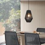 lux.pro Hanglamp Newtownabbey 160x20 cm E27 zwart, Verzenden, Nieuw
