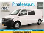 Volkswagen Transporter 2.0 TDI L2H1 DC 6 Persoons Nav €386pm, Auto's, Volkswagen, Wit, Nieuw, Lease