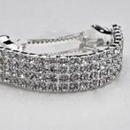 Haarspeld Floral Updo Clip Zilver Flora, Ophalen of Verzenden, Nieuw