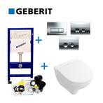 Geberit UP100 Toiletset set47 Villeroy & Boch O.Novo Compact, Ophalen of Verzenden, Nieuw, Overige typen