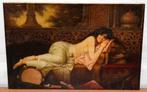 École française (XX), Daprès Léon François Comerre (1850 -, Antiek en Kunst, Kunst | Schilderijen | Klassiek