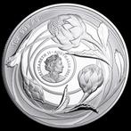 Australië. 1 Dollar 2022 Flowers, 1 Oz (.999)  (Zonder