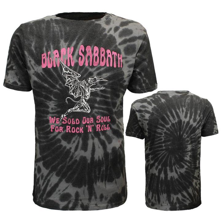 Black Sabbath We Sold Our Soul To Rock N Roll T-Shirt -, Kleding | Heren, T-shirts, Verzenden