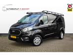 Zakelijke lease - Ford Transit Custom 300 2.0 TDCI L2H1, Automaat, Gebruikt, Euro 6, Zwart