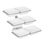 Etagere / Buffet standaard - incl. 6 Melamine schaaltjes -