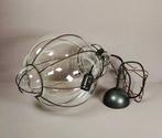 Gekooide hanglamp - Venetiaanse lamp - Glas, ijzer -