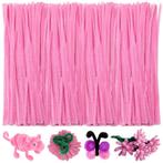 Fako Bijoux - 100 Roze Pijpenragers - Set van 100 Stuks, Verzenden, Nieuw