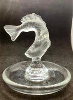 Lalique - Beeldje, Ringhouder Koi karper - 11 cm - Kristal -, Antiek en Kunst, Antiek | Glas en Kristal