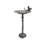 Vogelbad staand met engel – gietijzer – antiek – 63 cm, Tuin en Terras, Vogelhuisjes en Vogelbaden, Ophalen of Verzenden, Nieuw