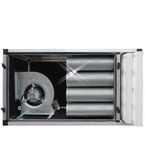 compacte geurfilterkast 5000 m3/h - met motor, Doe-het-zelf en Verbouw, Ventilatie en Afzuiging, Nieuw, Verzenden