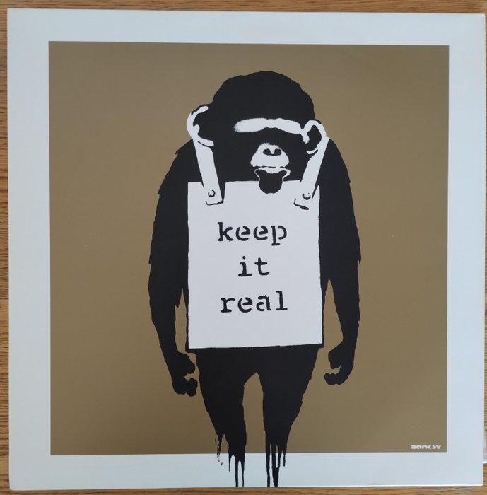 Banksy (1974) - DJ DM LAUGH NOW EP Or, Antiek en Kunst, Kunst | Designobjecten