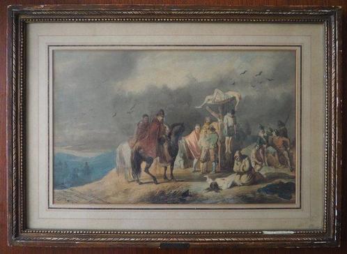 Charles Rochussen (1814–1894 Attrib.) - The Execution of, Antiek en Kunst, Kunst | Schilderijen | Klassiek