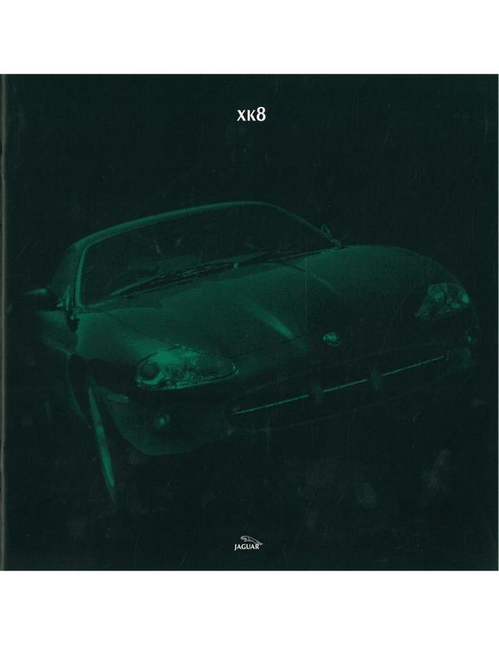 1998 JAGUAR XK8 BROCHURE ENGELS, Boeken, Auto's | Folders en Tijdschriften