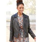 Lascana Imitatieleren jack met biker-details, korte, Verzenden, Nieuw