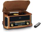 Lenco TCD-2551WD - Retro Platenspeler - Bluetooth 5.0 en USB, Audio, Tv en Foto, Platenspelers, Verzenden, Zo goed als nieuw