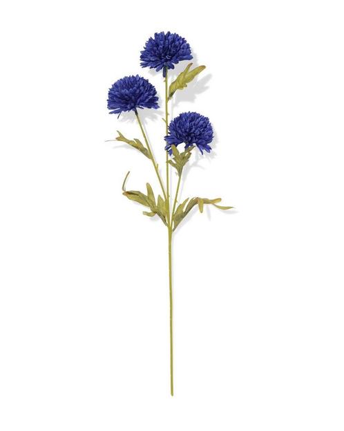 HEMA Kunstbloem dahlia donkerblauw, Huis en Inrichting, Kamerplanten, Verzenden