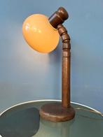 Vintage Steinhauer Wooden Mushroom Table Lamp, Huis en Inrichting, Lampen | Tafellampen, Ophalen of Verzenden, Nieuw