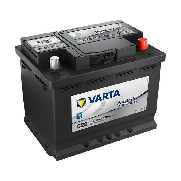 Varta Promotive HD type C20 startaccu 12 volt 55 ah, Auto-onderdelen, Accu's en Toebehoren, Nieuw, Ophalen of Verzenden
