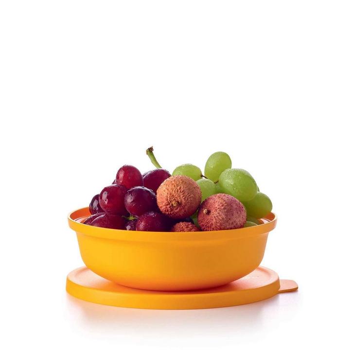 Tupperware Aloha Kom 450 ml, Huis en Inrichting, Keuken | Tupperware, Geel, Oranje, Nieuw, Ophalen of Verzenden