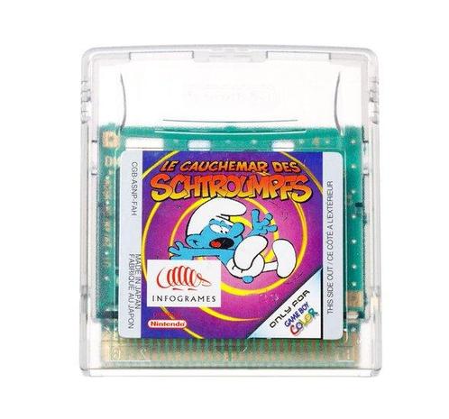 The Smurfs Nightmare [Gameboy Color], Spelcomputers en Games, Games | Nintendo Game Boy, Zo goed als nieuw, Ophalen of Verzenden
