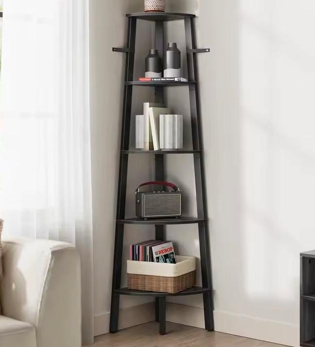 Industriële Hoekkast – 37,2x37,2x159cm – Industrieel Design, Huis en Inrichting, Kasten | Wandmeubels, 25 tot 50 cm, Met plank(en)