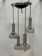 Plafondlamp - Glas, Metaal - Waterval hanglamp