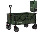LifeGoods Bolderkar XL - Opvouwbaar - 100KG - 200L -, Huis en Inrichting, Verzenden, Nieuw