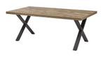 Eettafel-X Obdam - eettafel, Huis en Inrichting, Tafels | Eettafels, Nieuw, Overige materialen