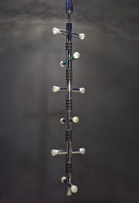 Swiss Robert Haussmann Style, Very Rare! - Wandlamp - Staal, Antiek en Kunst, Antiek | Lampen