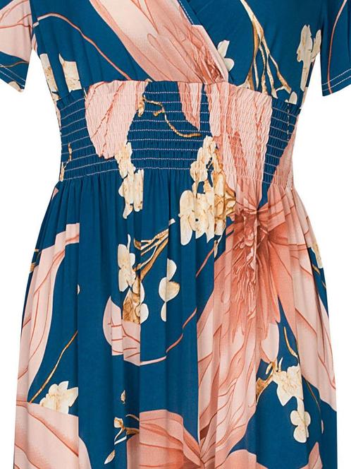 Maxi Jurk Benthe Blauw, Kleding | Dames, Jurken, Verzenden