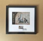 Banksy - CK PTN! ( !) - Raam met ansichtkaart en, Gelopen