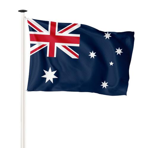 Vlag Australië 100x150cm (voor gevelstok), Diversen, Vlaggen en Wimpels, Nieuw