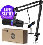 Microfoon - Gaming Microfoon - Met standaard - Zwart - Syner, Muziek en Instrumenten, Microfoons, Verzenden, Zo goed als nieuw