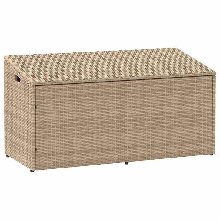 Tuinbox Poly Rattan 110cm - | Tweedekansje | OP=OP, Tuin en Terras, Bergingen en Tuinkasten, Nieuw, Kunststof, Overige typen, Ophalen of Verzenden