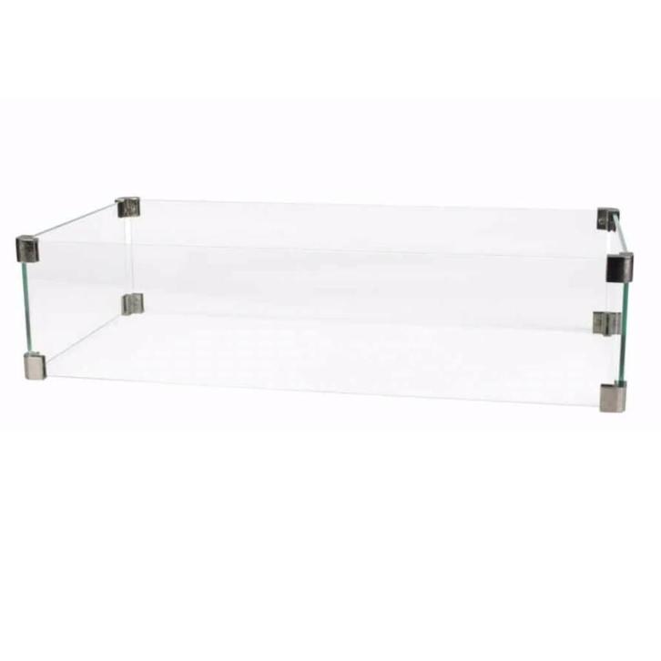 Cosi glasset rechthoekig 5mm 55x35x20, Tuin en Terras, Tuinmeubel-accessoires, Nieuw, Ophalen of Verzenden