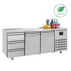 Combisteel Koelwerkbank | 474L | 2 Deuren + 3 Laden (1/1 GN), Witgoed en Apparatuur, Koelkasten en IJskasten, Ophalen of Verzenden