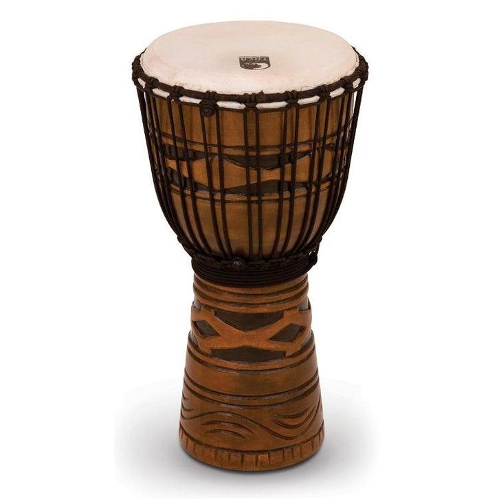 Toca TODJ-10AM 10 inch Origins Series Djembe African Mask, Muziek en Instrumenten, Drumstellen en Slagwerk, Verzenden
