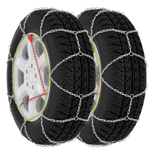 vidaXL Sneeuwkettingen 2 st 9 mm KN80, Auto diversen, Sneeuwkettingen, Nieuw, Verzenden