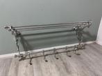Kapstok - Authentieke Elegante Aluminium Treinkapstok met