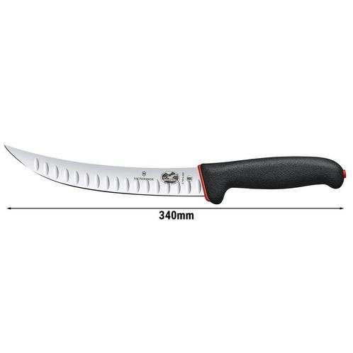 GGM Gastro | VICTORINOX | FIBROX DUAL GRIP - Slagersmes met, Huis en Inrichting, Keuken | Bestek, Nieuw, Verzenden