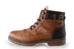 Rieker Veterboots in maat 43 Cognac | 10% extra korting, Kleding | Heren, Schoenen, Overige kleuren, Verzenden, Boots, Zo goed als nieuw