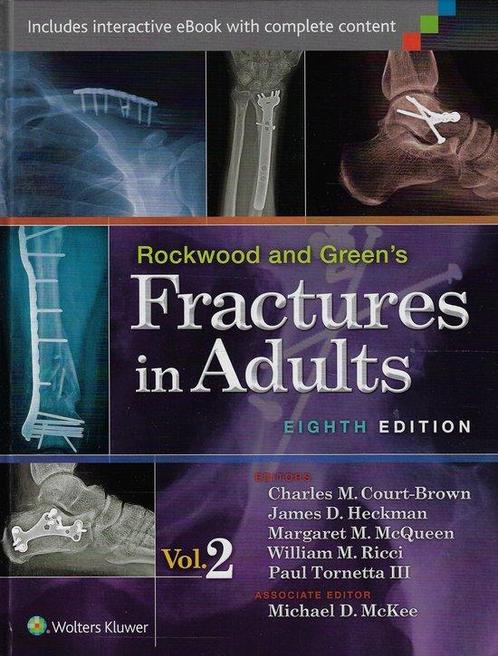 Rockwood and Greens Fractures in Adults 9781451175318, Boeken, Taal | Engels, Zo goed als nieuw, Verzenden