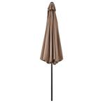 Parasol Budapest tuinparasol met zwengel Ø300 cm beige casa., Verzenden, Nieuw