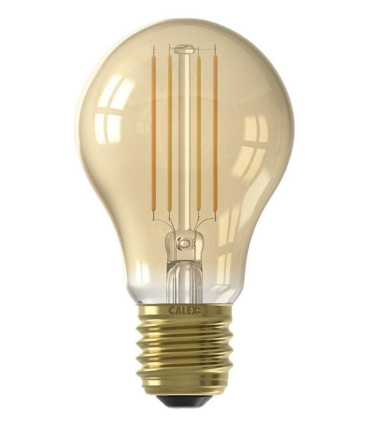 Calex Smart LED lamp E27 7W 806lm 1800-3000K Goud A60 | T..., Huis en Inrichting, Lampen | Overige, Nieuw, Ophalen of Verzenden