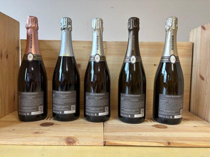 Louis Roederer, Vintage 2014, Rosé, Blanc de blancs, Stark, Verzamelen, Wijnen